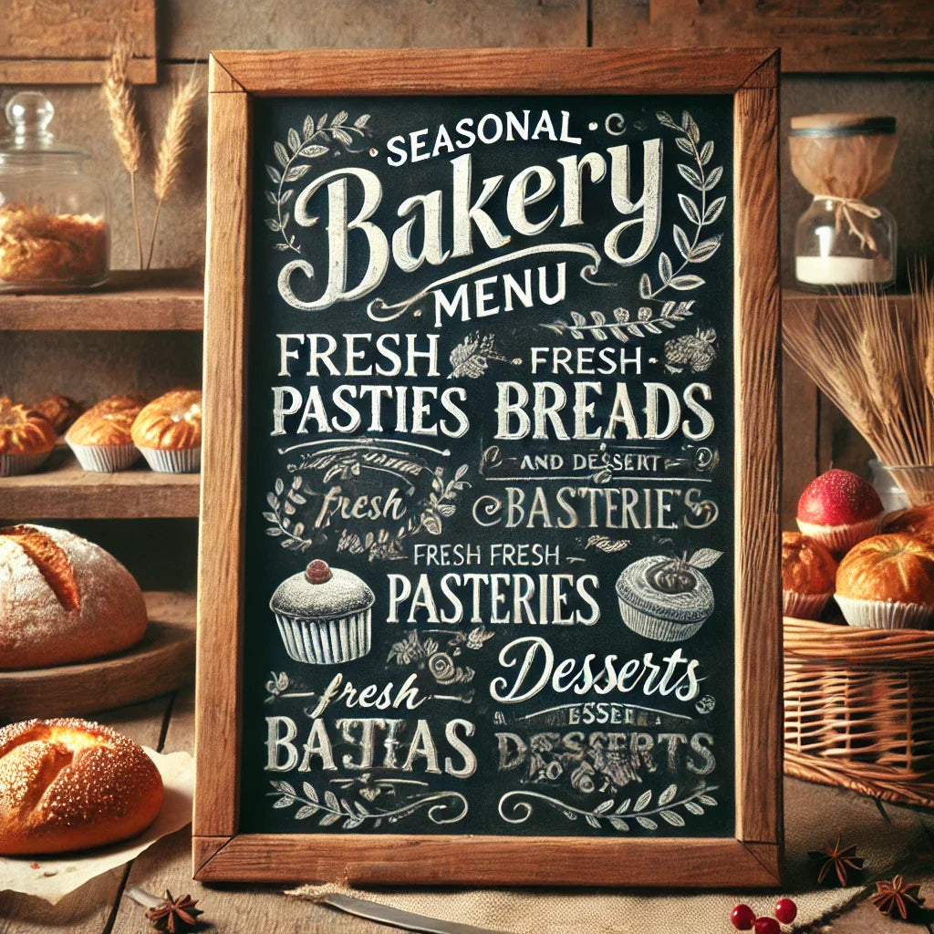 Seasonal Menu